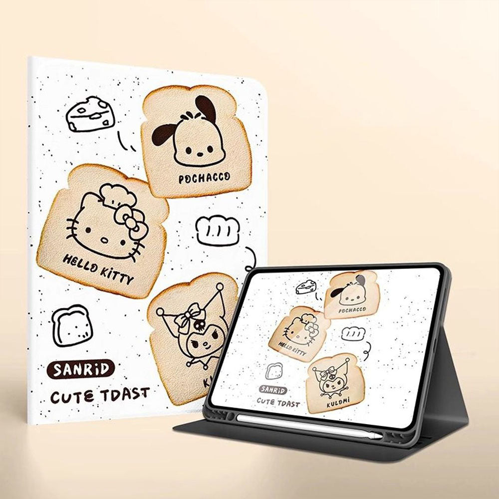 衝撃保護 薄型軽量 スタンド機能搭載 iPadケース C-80079