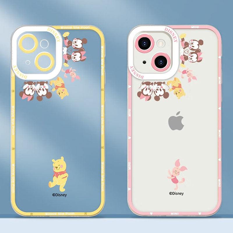 iPhone機種に対応 透明 レンズ全面カバー スマホケース C-80117